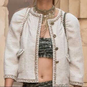 Greek Tweed Jacket - 2018 RESORT style jacket